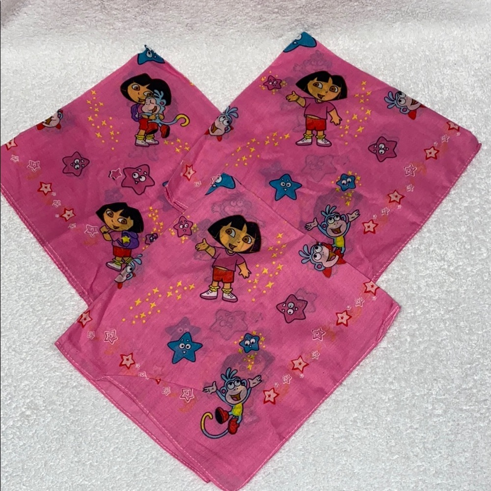 Nickelodeon Dora the explorer Pink Kids Bandana Set